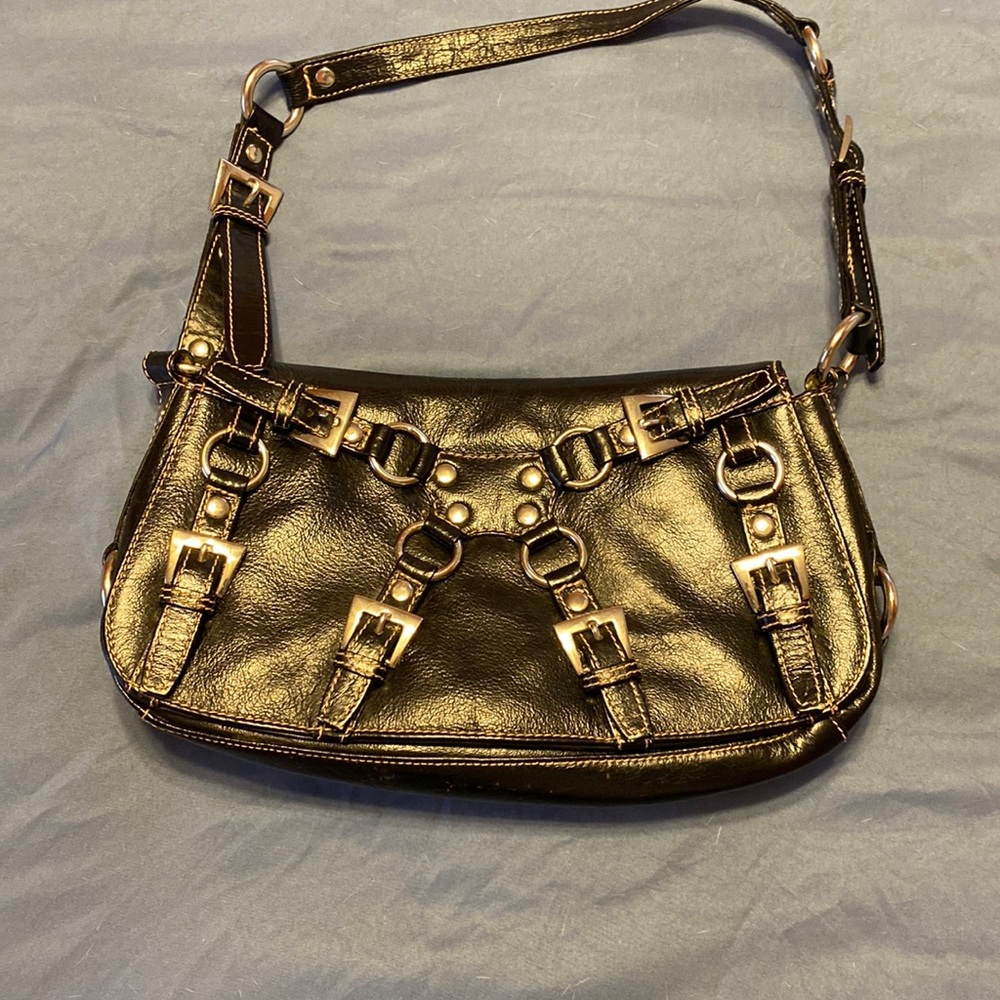 Michael Rome Genuine Leather Y2k Grunge Purse